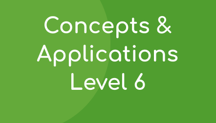 Concepts & Applications Level 6