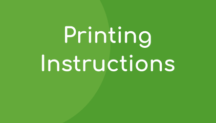 Scoring Booklet Printing Directions