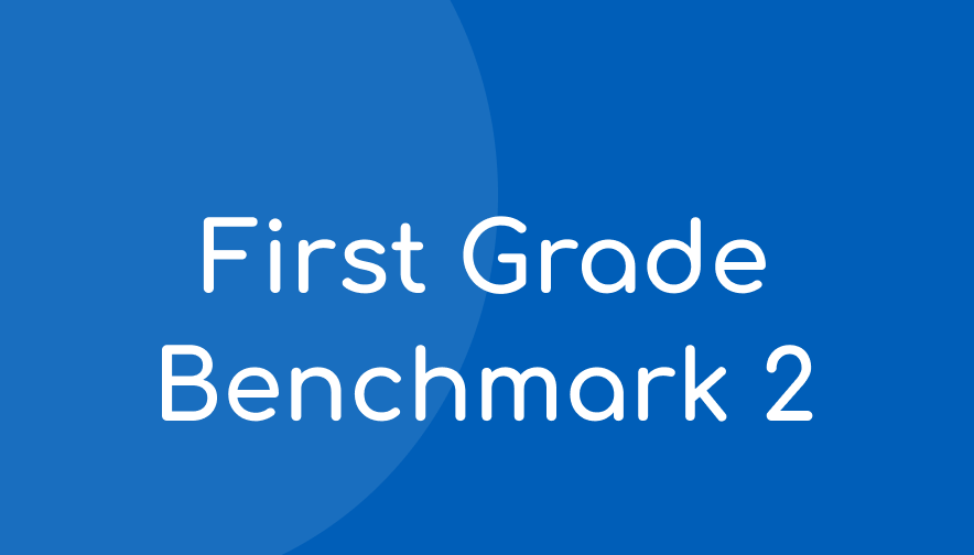 First Grade Benchmark 2 Student Materials