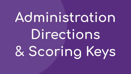 Spelling Administration Directions and Scoring Keys