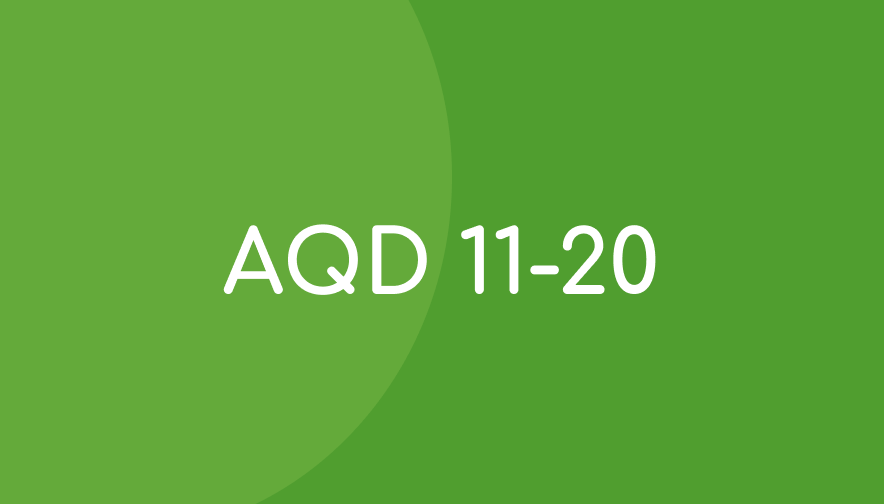 AQD 11-20 Progress Monitoring Student Materials