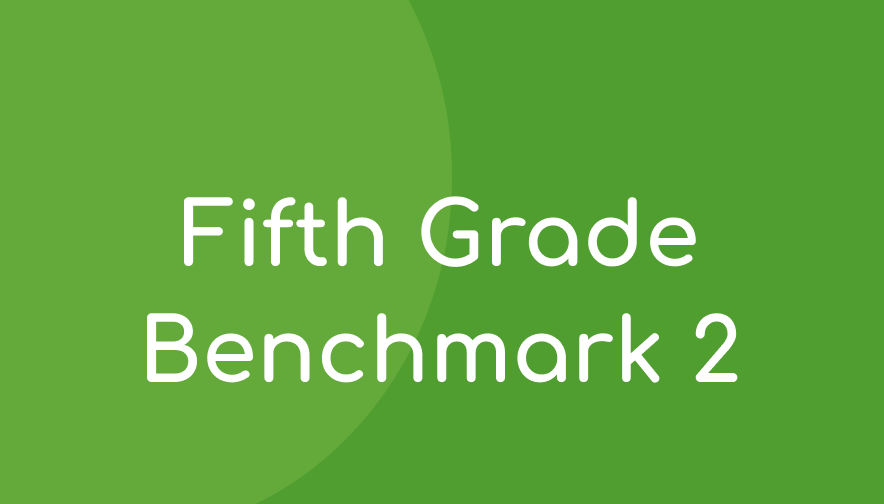 ALO Grade 5 Benchmark 2 Math Materials